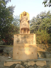 Mahana Pratap Singh Sculpture at Birla Mandir