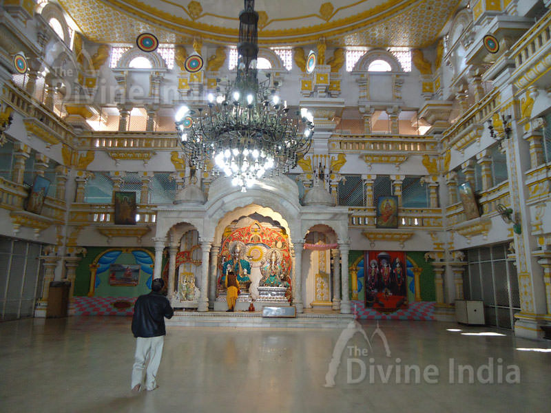 Beautiful Inside View Lakshmi Vinayak Mandir, Chattarpur Temple