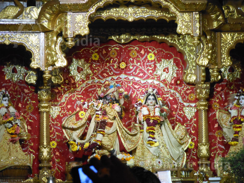 Sri Sri Radha Parthasarathi, ISKCON Temple. Janmastami
