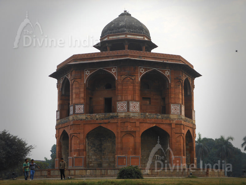 Sher Mandal built by Sher Shah Suri, Purana Qila.