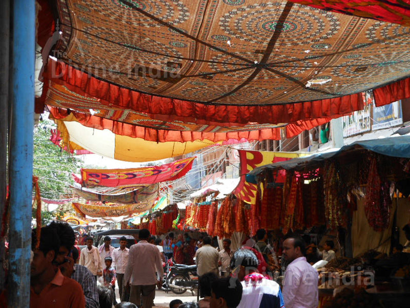Market Place at Jeen Mata Temple
