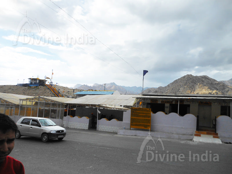 Road side view of Gurdwara Pathar Sahib