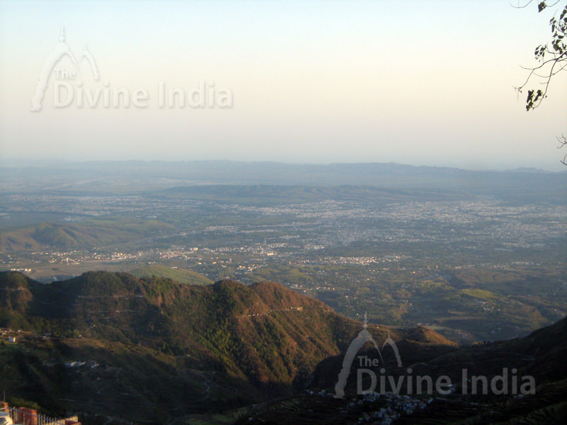 Mussoorie other view from the top of the hill