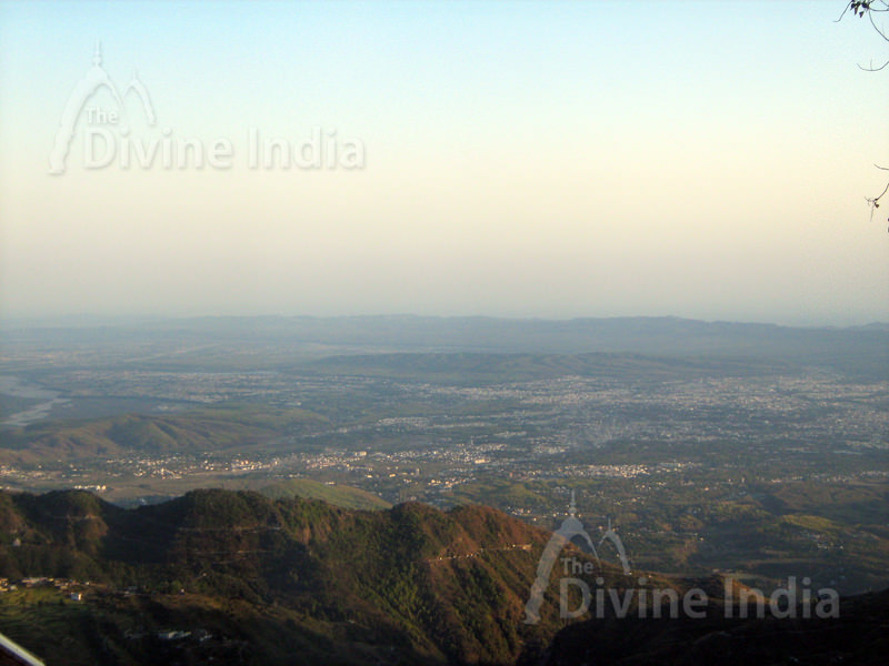 Mussoorie other view from the top of the hill