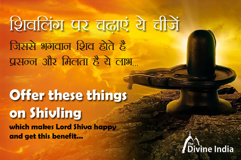 Offer these things on Shivling, which makes Lord Shiva happy and get this benefit...