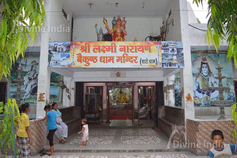 Idol of Shri Laxmi Narayan baikunth dham Mandir