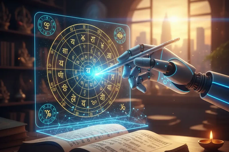क्या अब AI लिखेगा आपका भविष्य? जानें कैसे आर्टिफिशियल इंटेलिजेंस बदल रहा है ज्योतिष और पंचांग का चेहरा