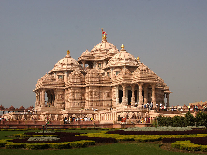 Other side view of Akshardham Temple