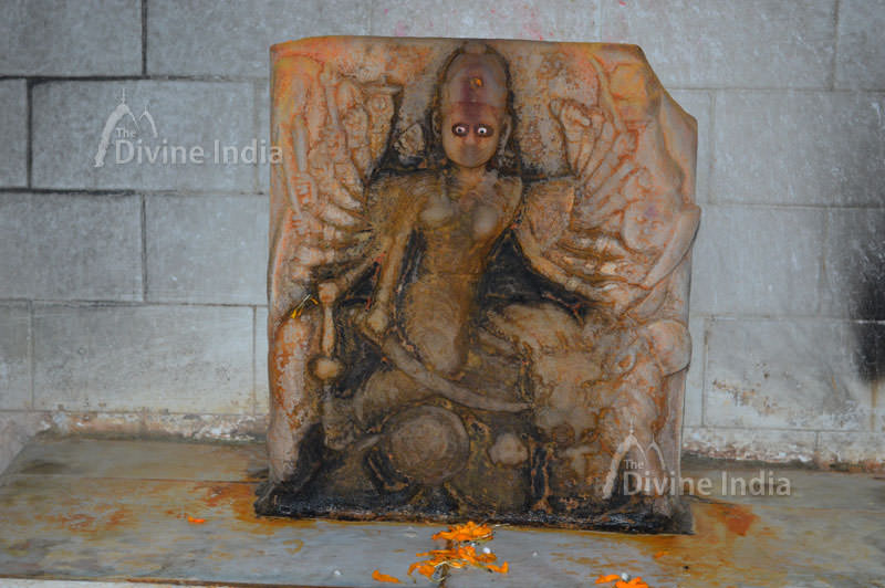 Ancient Sculpture of Maa Durga at Dudhewshar Nath Temple