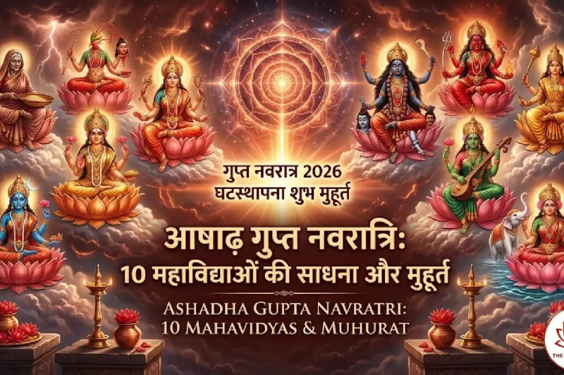Ashadha Gupta Navratri 2026: आज से आषाढ़ गुप्त नवरात्रि शुरू, जानिए घटस्थापना का शुभ मुहूर्त, पूजा विधि और 10 महाविद्याओं का महत्व