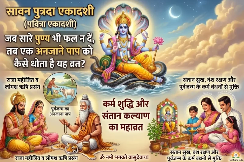 सावन पुत्रदा एकादशी: जब सारे पुण्य भी फल न दें, तब अनजाने पाप को कैसे काटता है यह महाव्रत?