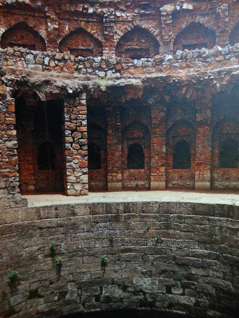 Baoli in Feroz Shah Kotla Fort