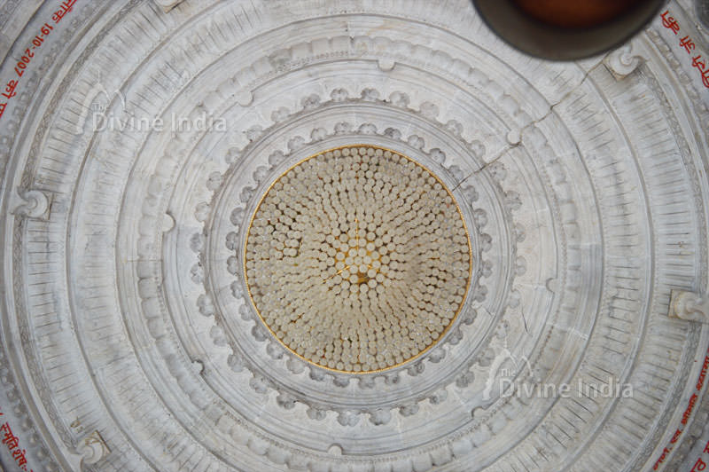Beautiful Ceiling Design at Dudhewshar Nath Temple