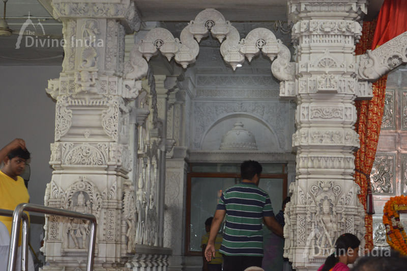 Beautiful Pillar Design at Hanuman Balaji Temple
