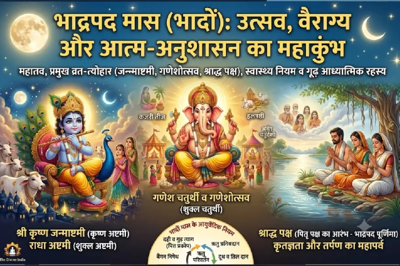 Bhadrapada Month: The Grand Confluence of Celebrations, Spiritual Cleansing, and Self-Discipline