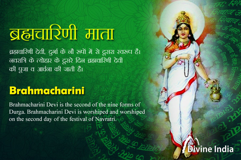 नवरात्रि का दूसरा दिन - ब्रह्मचारिणी देवी
