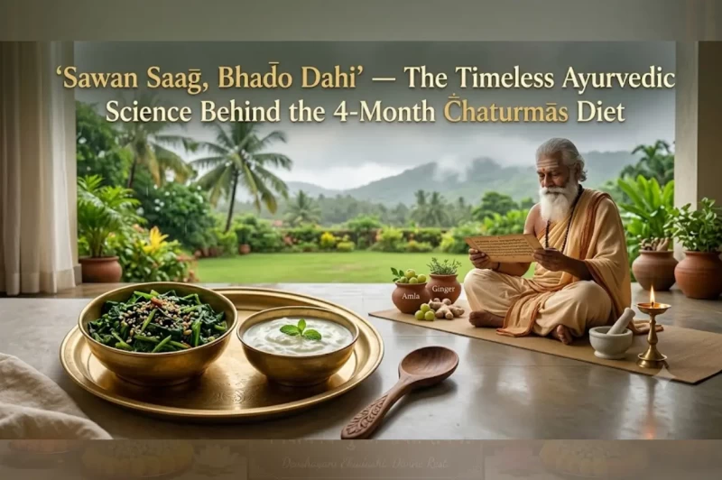 Sawan Saag, Bhado Dahi — The Timeless Ayurvedic Science Behind the 4-Month Chaturmas Diet
