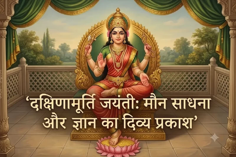 देवी दक्षिणामूर्ति जयंती 2026: 29 जुलाई को है देवी दक्षिणामूर्ति जयंती, जानिए शुभ मुहूर्त, मौन साधना और इसका विशेष महत्व