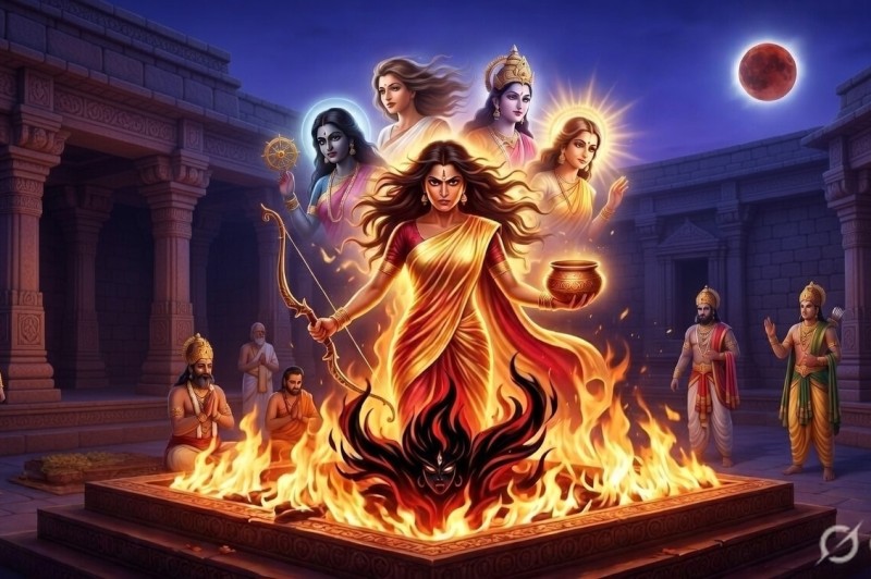 Draupadi of the Mahabharata: An incarnation of Mahakali and a global symbol of women's power