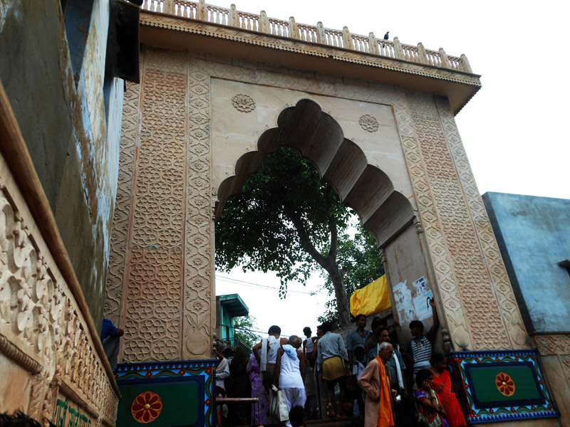Entrance Gate of Radha Kund at Govardhan