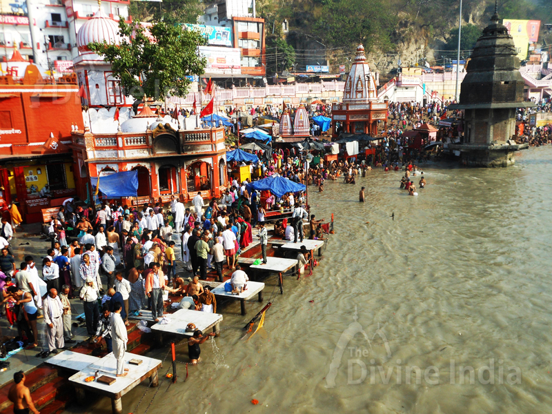 The Ganga Temple at Haridwar