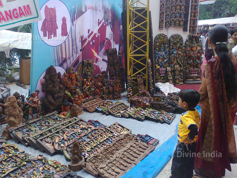 wood made God's Ideals for sale at trade fair
