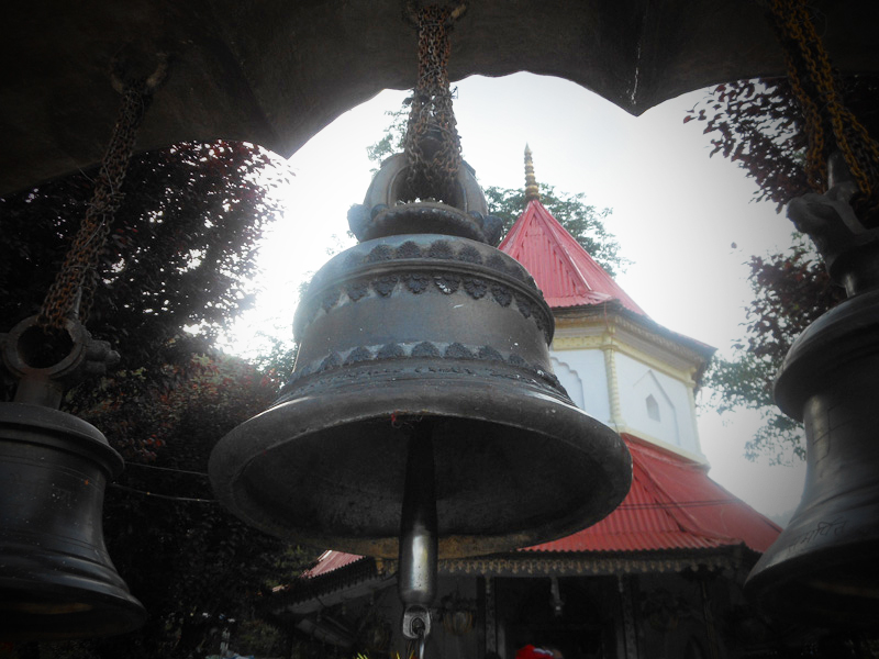 Hanging Bell at Naina Devi Temple- Nainital