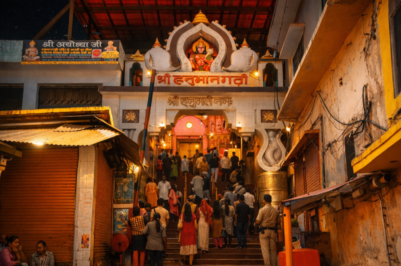 अयोध्या: हनुमानगढ़ी में अब 30 सेकंड में होंगे दर्शन; नई 'स्मार्ट क्राउड मैनेजमेंट' प्रणाली लागू