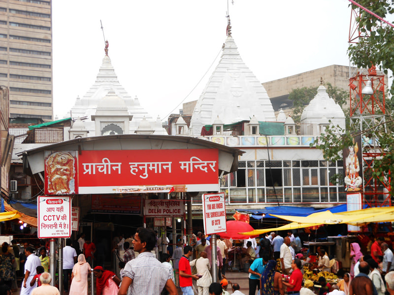 Hanuman Temple at Connaught Place