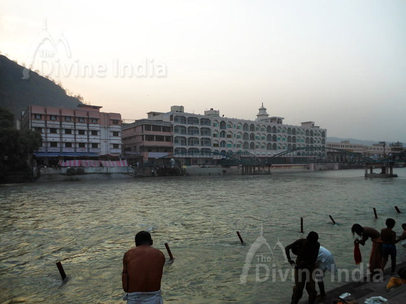 Jai Ram Ashram at bank of Ganga River- Haridwar