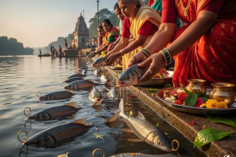 कर्नाटक के इस मंदिर में मछलियों की होती है पूजा, नथ पहनाकर छोड़ी जाती हैं नदी में; जानिए ‘भगवान की मछली’ की अनोखी परंपरा
