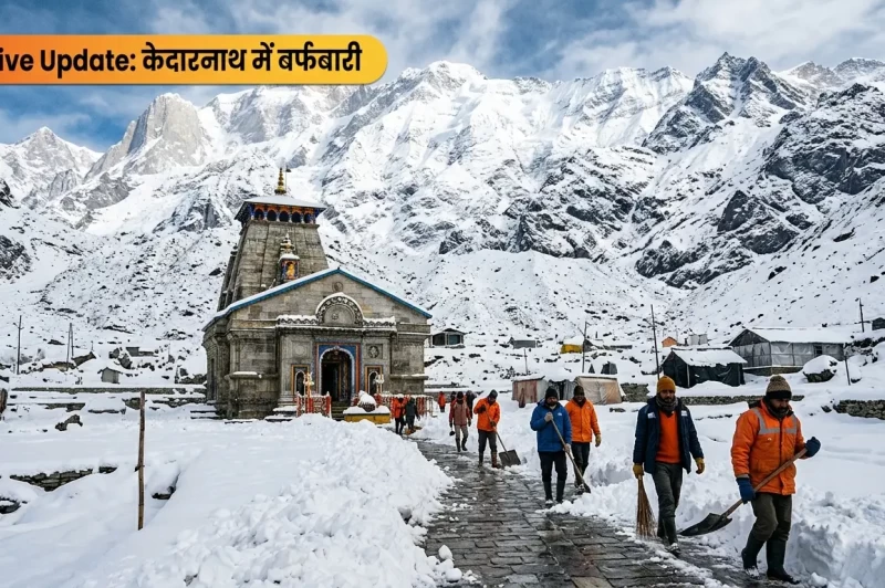 Char Dham Yatra 2026: Heavy Snowfall on Kedarnath Trek; Administration Issues New Advisory—Essential Facts Before You Travel