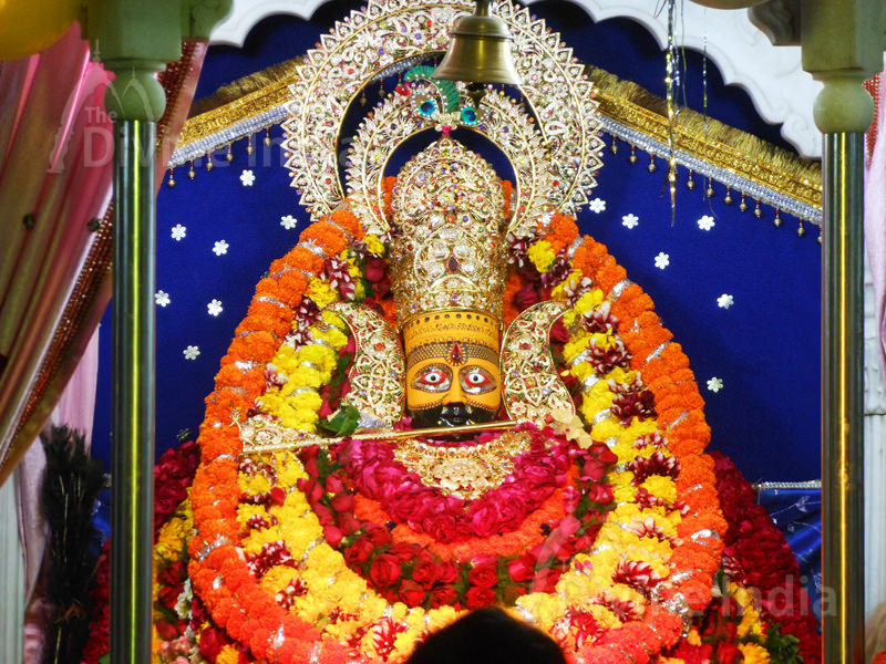 Khatu Shyam Beautiful Sculpture at Laxmi Nagar Khatu Shyam Temple, Delhi