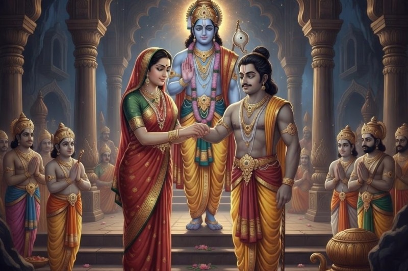 The Legend of Laxmi-Narayan and King Bali: When God Became a Doorkeeper