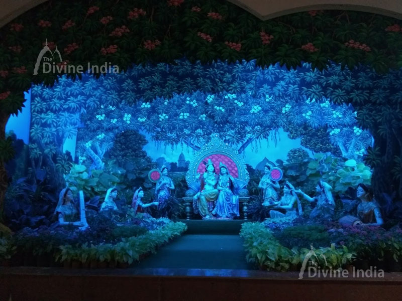 Beautiful Krishna Darbar at Prem Mandir