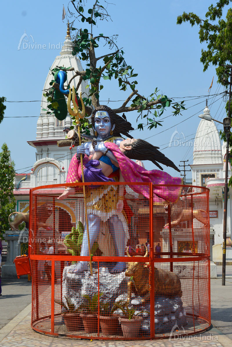 Lord Mahadev Angry Sculpture at Daksheswara Mahadev Temple