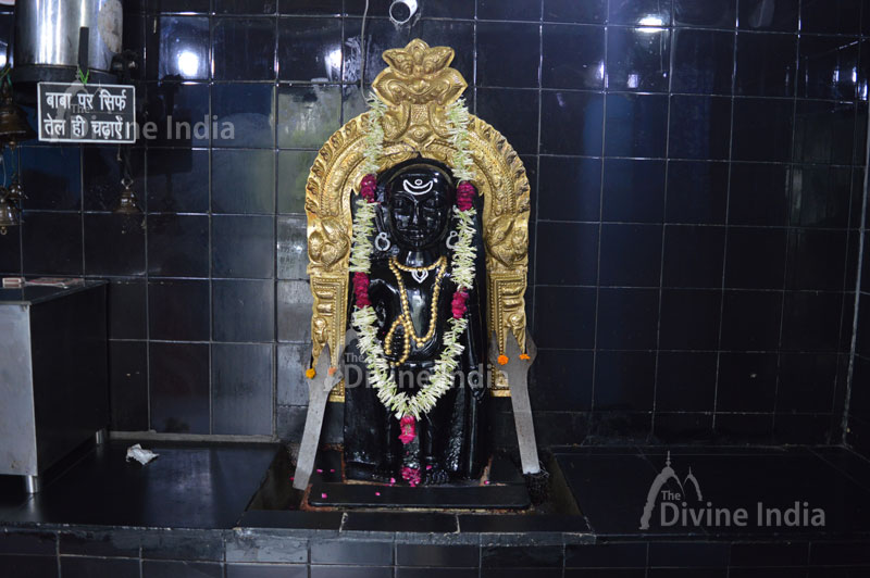 Shri Shani Dev Statue at Shri Shani Dev Temple Noida