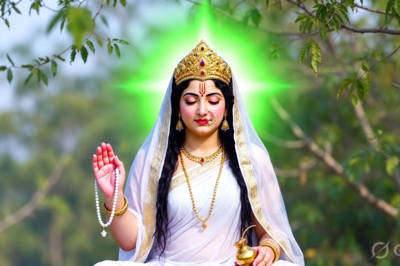 चैत्र नवरात्रि 2026 (दूसरा दिन) - माँ ब्रह्मचारिणी की तपस्या से सीखें धैर्य और संकल्प