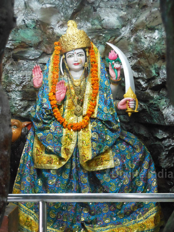 Maa Katyayani Idol at Shiv Mandir Gufawala-preet vihar