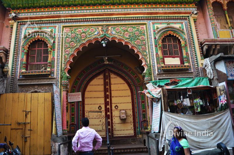 Main Entrance Gate of Dwarkadhish Temple Mathura
