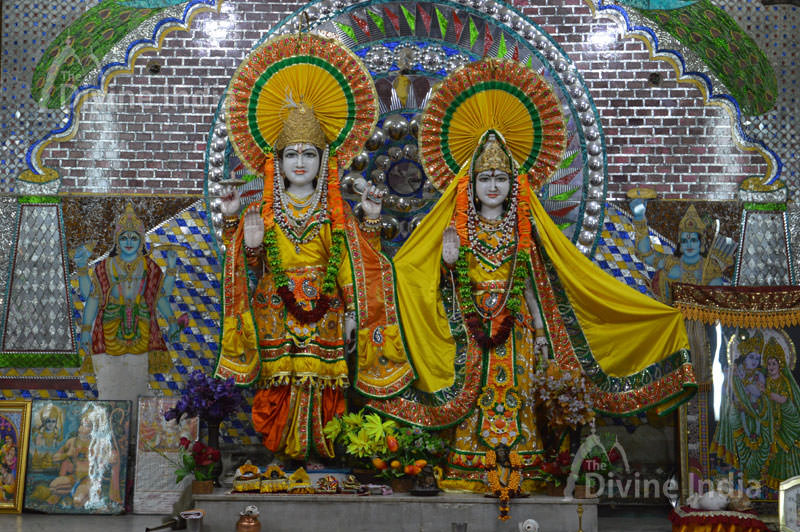 Main Idol of shri Laxmi Narayan at Shri Laxmi Narayan baikunth dham Mandir