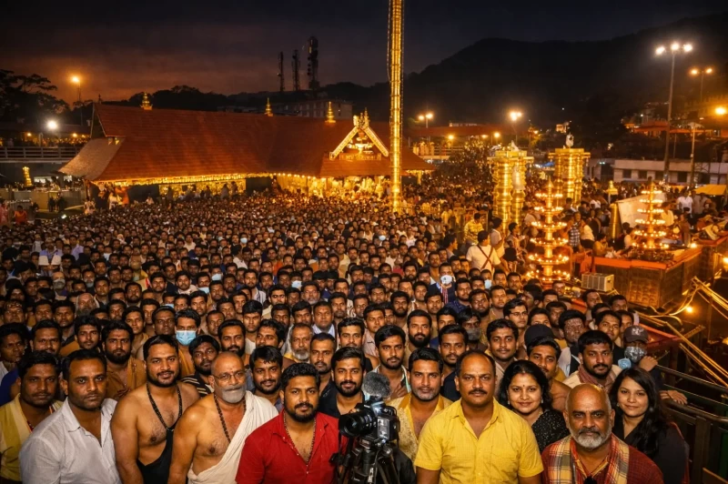 Sabarimala 2026: Post-Makarajyothi Rush Intensifies; Pilgrims Begin Return Journey Amid Strict Security