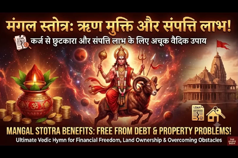 मंगल स्तोत्र लाभ: कर्ज मुक्ति और संपत्ति लाभ के लिए अचूक है मंगल स्तोत्र, जानें सही पाठ विधि और महत्व