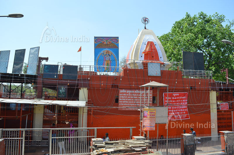 Marghat Hanuman Temple Old Delhi