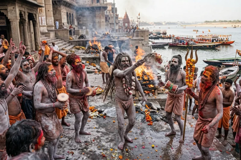 Masaan Ki Holi in Kashi: Why is Holi Played with Pyre Ashes Amidst Burning Dead Bodies?