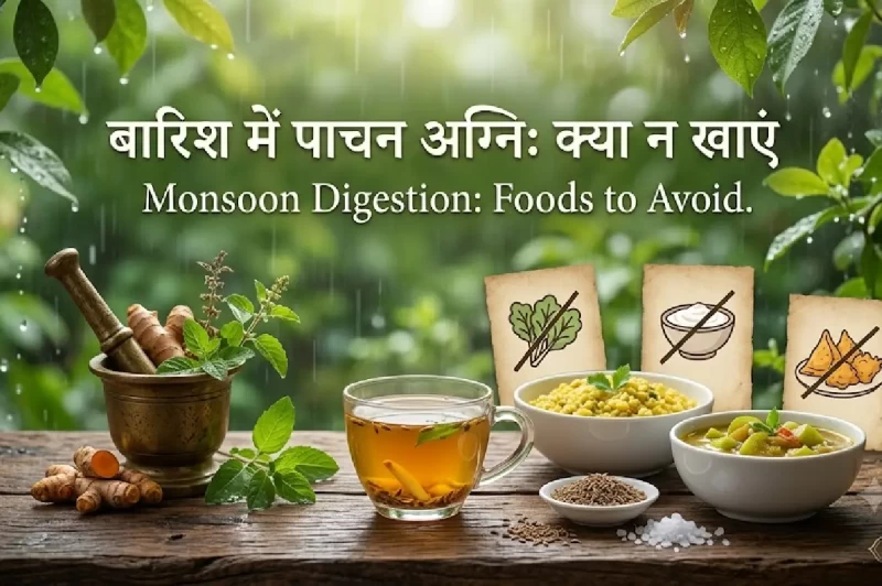 Monsoon Health Care: Your Digestion Fire Weakens During Rainy Season—Avoid These 3 Foods According to Ayurveda!