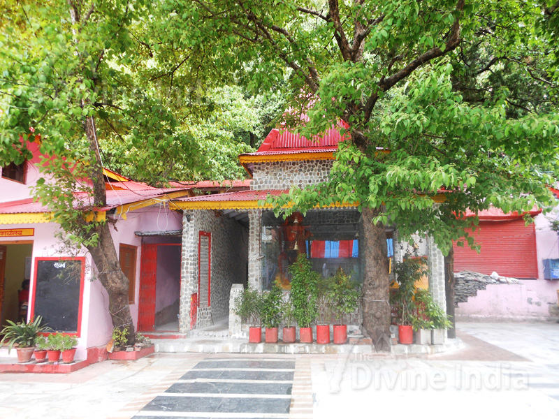 Side View of Lord Hanumana Temple at Naina Devi Temple- Nainital