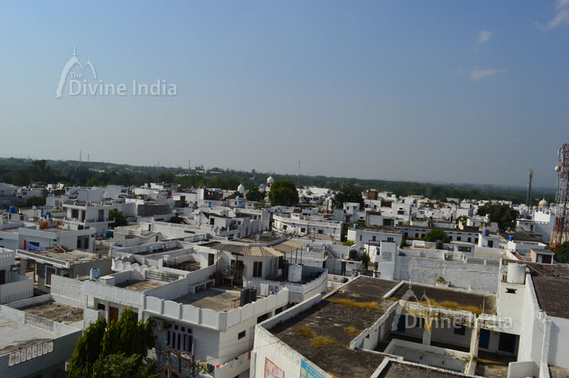 panoramic view of anandpur sabhi gurdwara