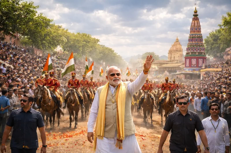 Somnath Shaurya Yatra: PM Modi Leads Historic 108-Horse Procession; A Tribute to 1,000 Years of Valor