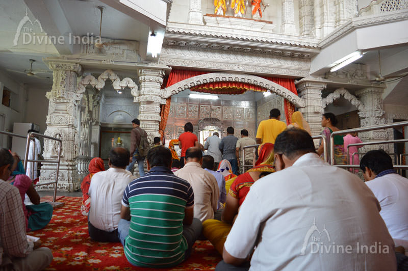 Prayer Hall at Hanuman Balaji Temple